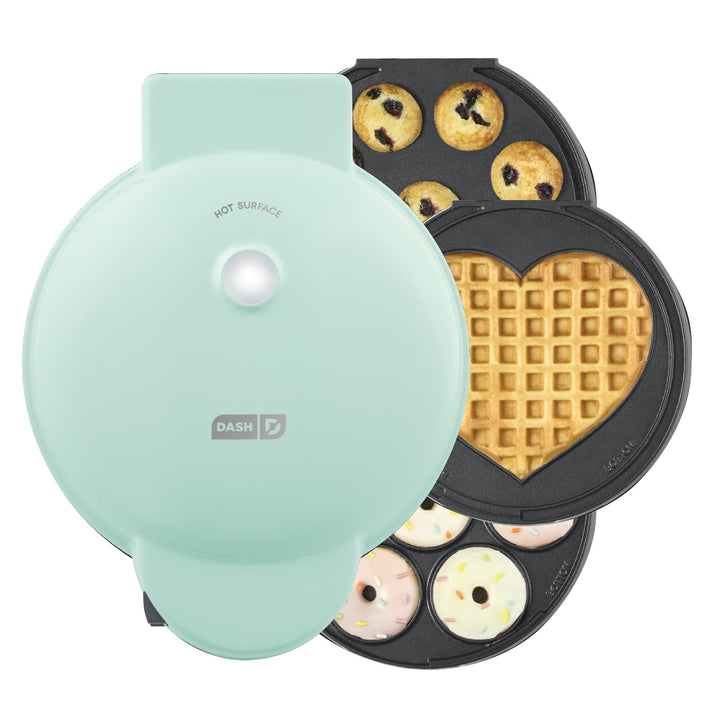 MultiMaker Treat Maker System: Mini Donut, Mini Cupcake, Heart Waffle P0
